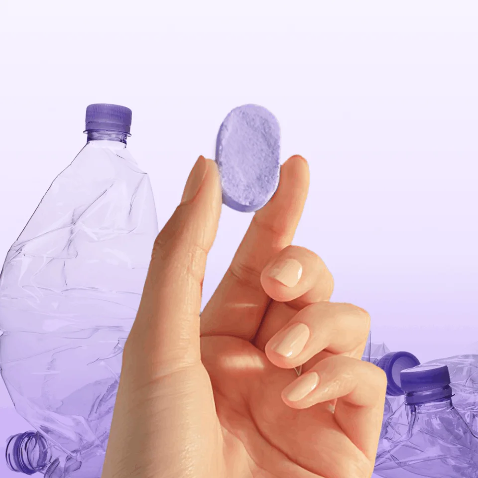 NuroClean Effervescent Cleaning Tablet Close-up